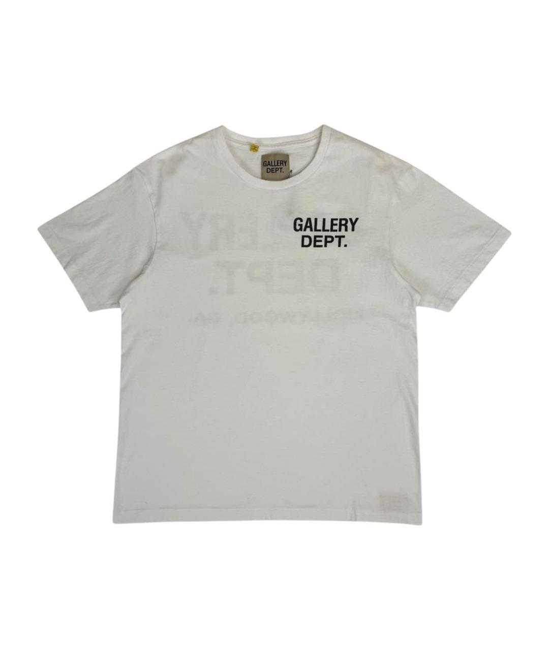 Gallery Dept Белая хлопковая футболка, фото 1