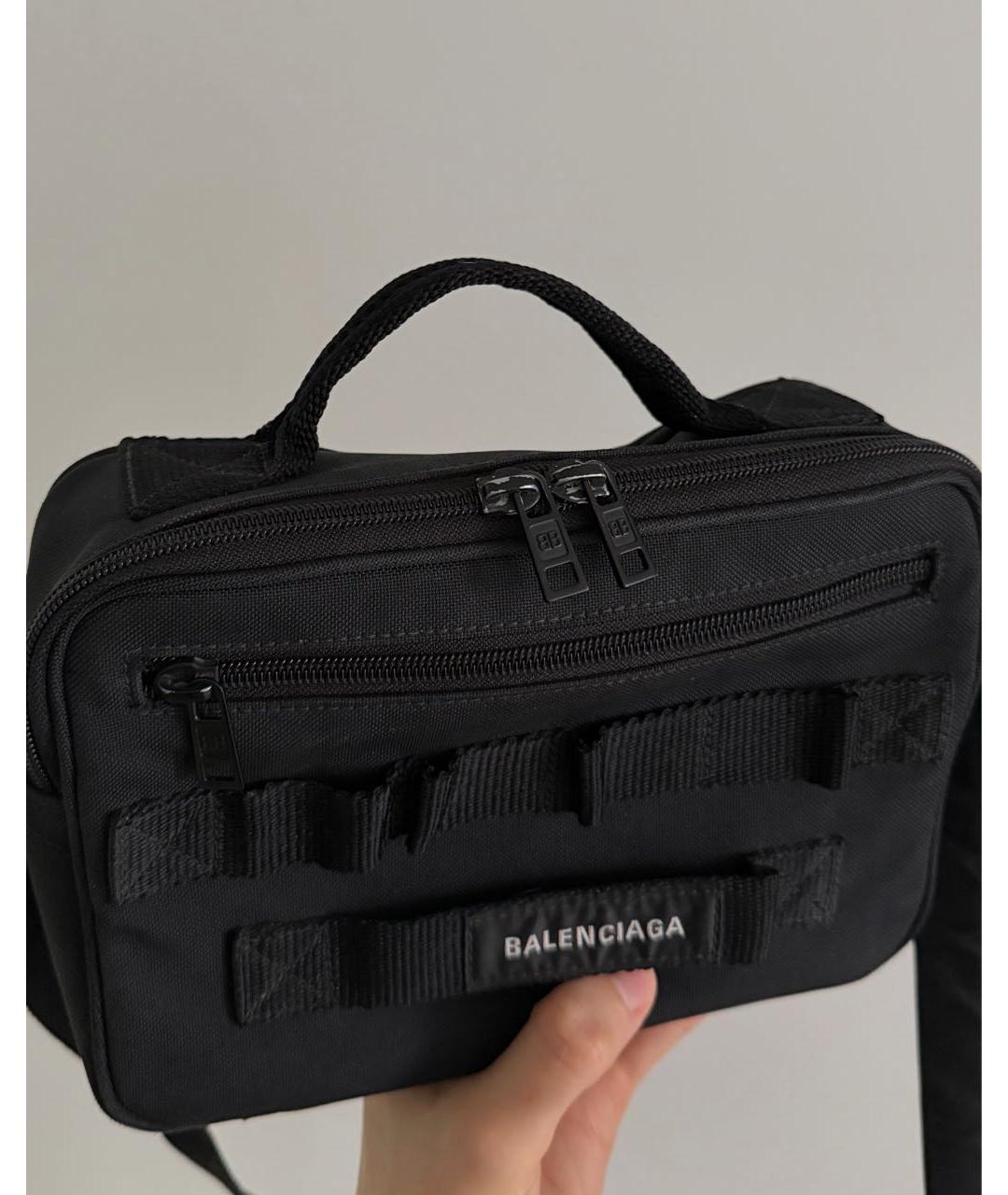 BALENCIAGA Черная сумка на плечо, фото 8