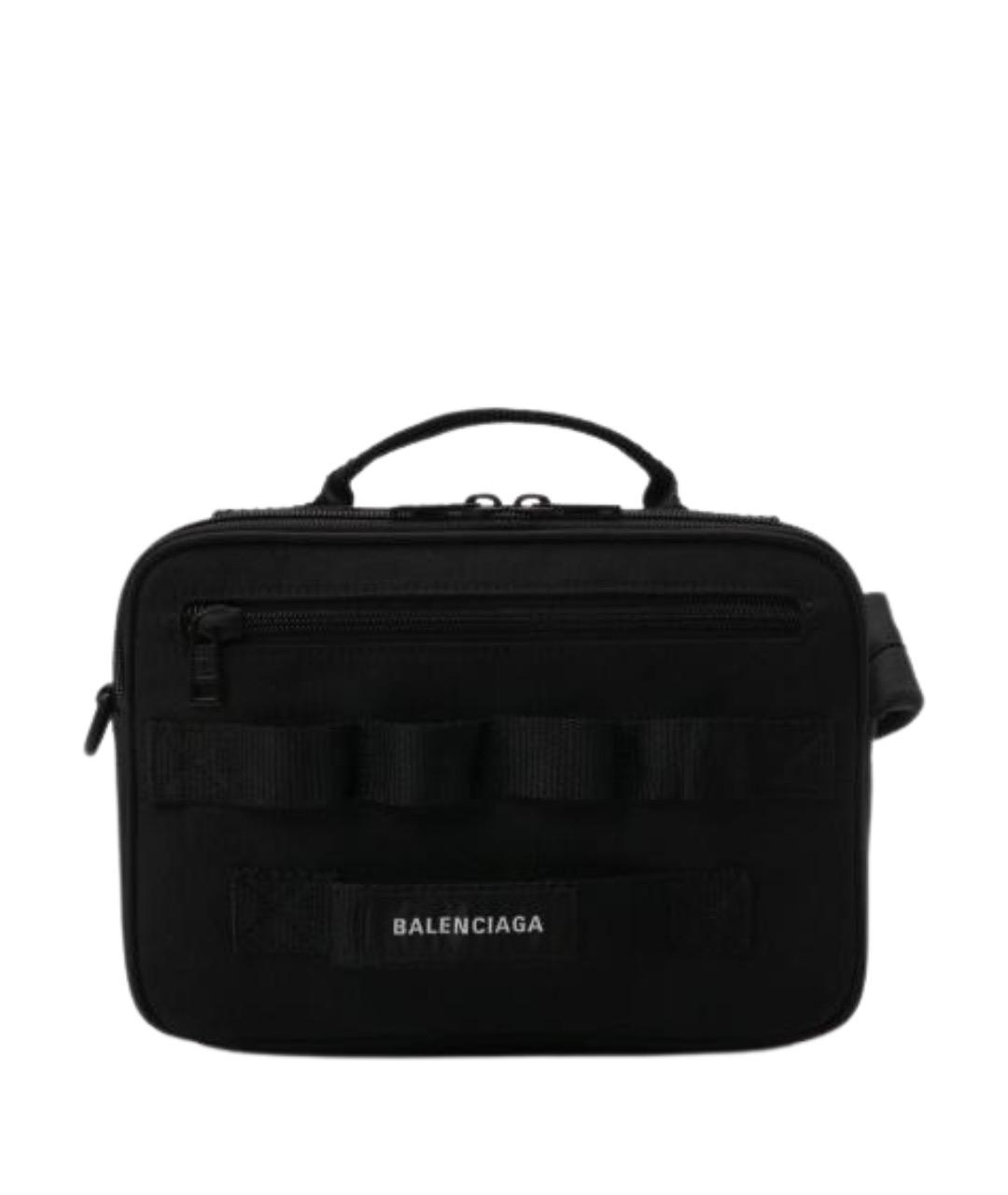 BALENCIAGA Черная сумка на плечо, фото 1