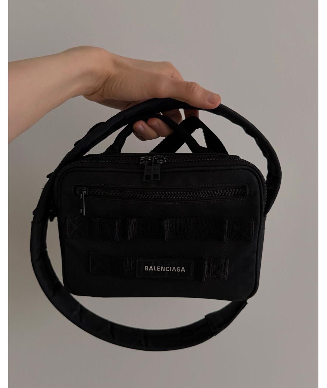 BALENCIAGA Черная сумка на плечо, фото 6