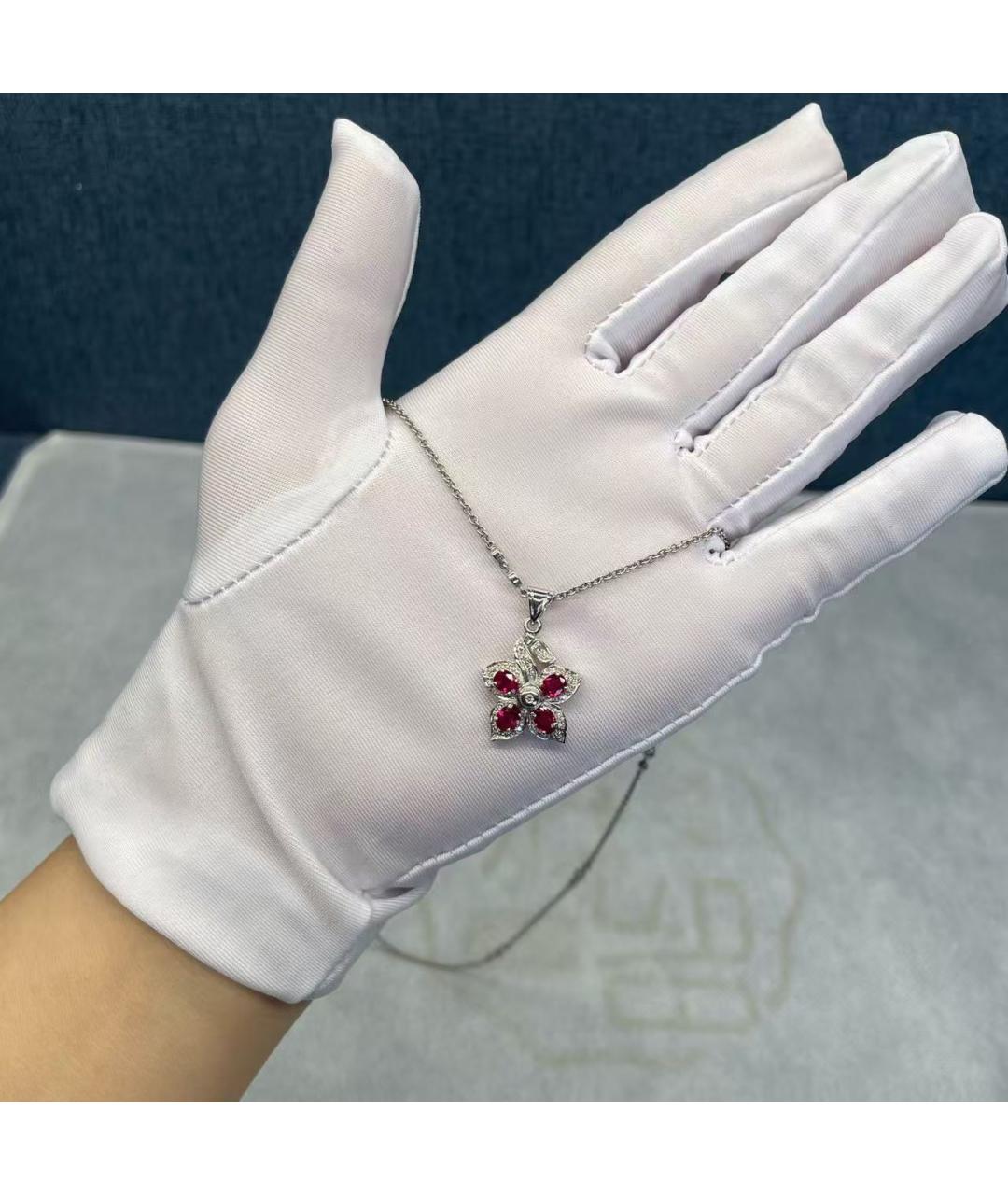 TIFFANY&CO Серебряное колье из белого золота, фото 2
