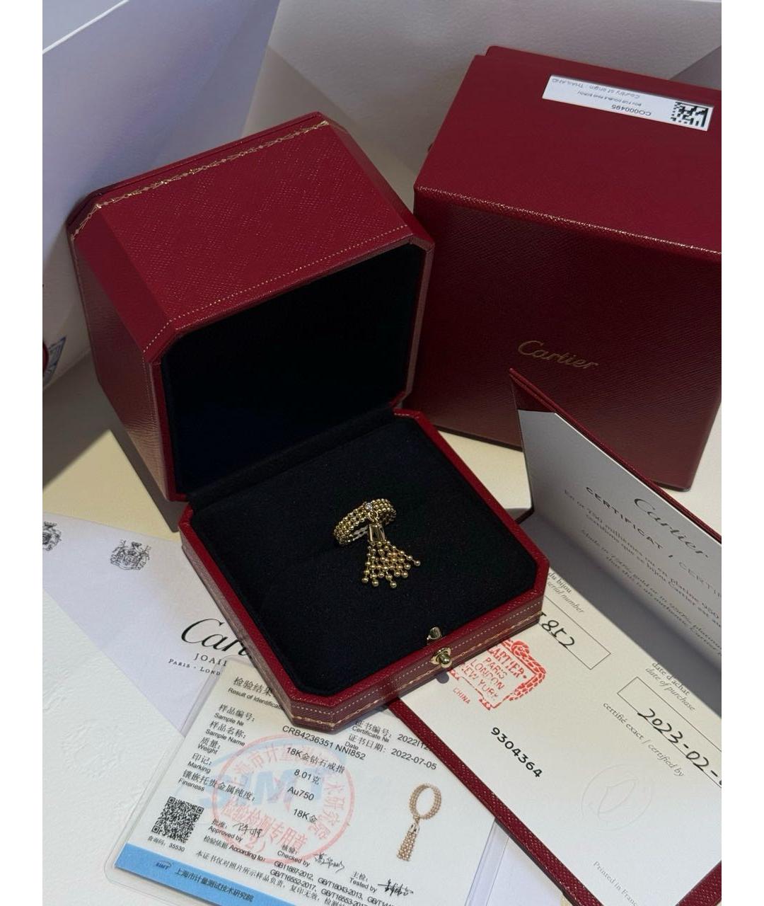 CARTIER Золотое кольцо из желтого золота, фото 2