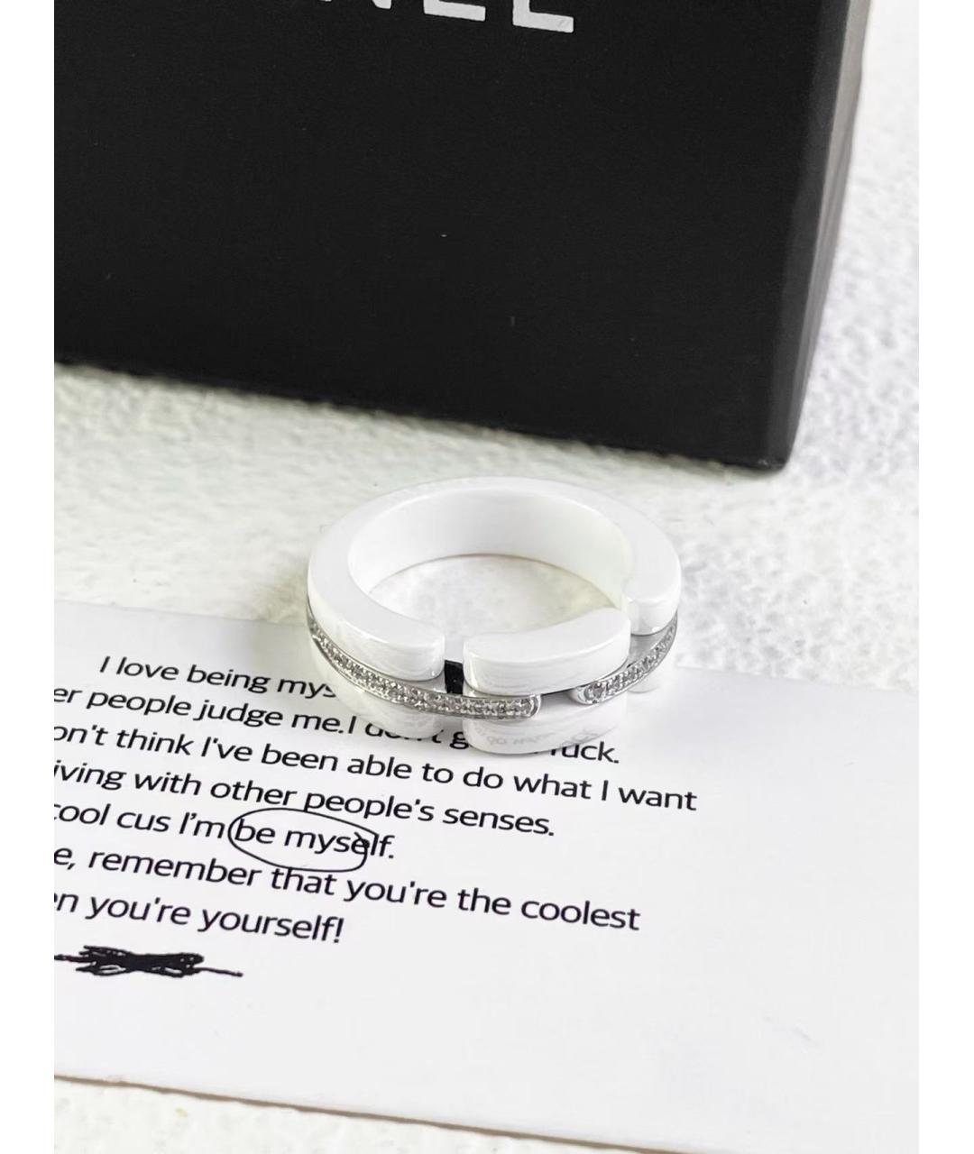 CHANEL Белое кольцо из белого золота, фото 3