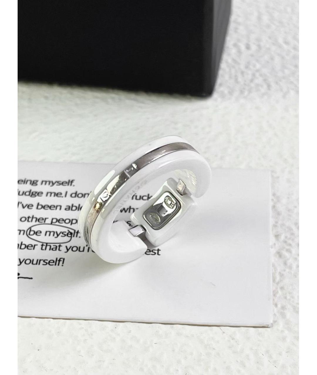 CHANEL Белое кольцо из белого золота, фото 5