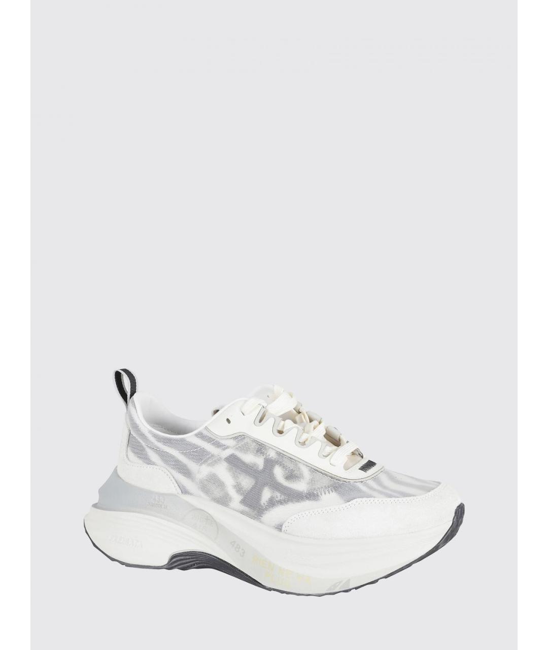 PREMIATA Белые синтетические кроссовки, фото 2