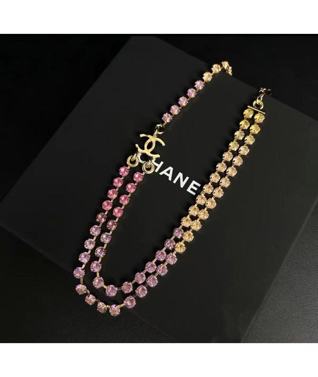 CHANEL Мульти металлическое колье, фото 3