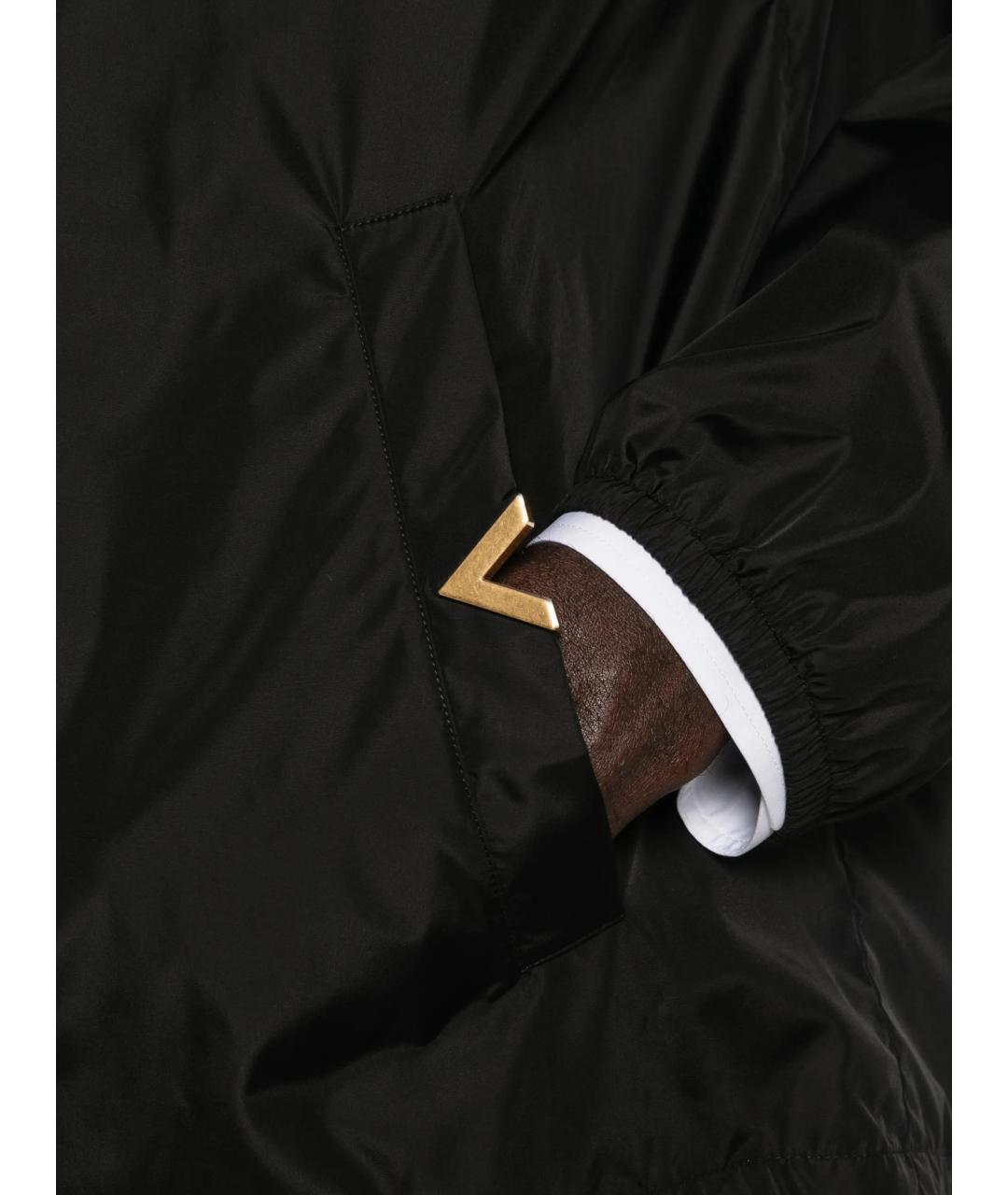 VALENTINO Черная полиамидовая куртка, фото 5