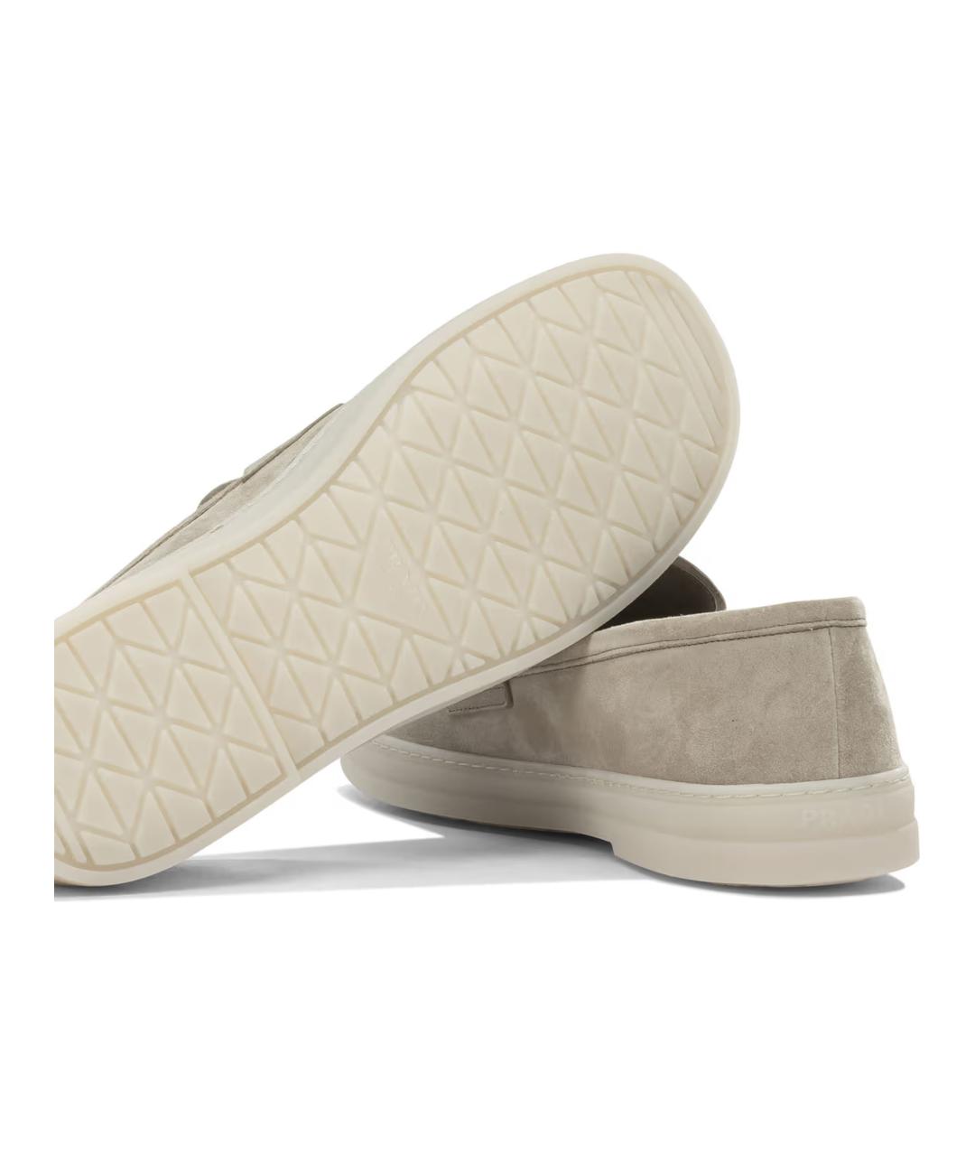 PRADA Замшевые лоферы, фото 5