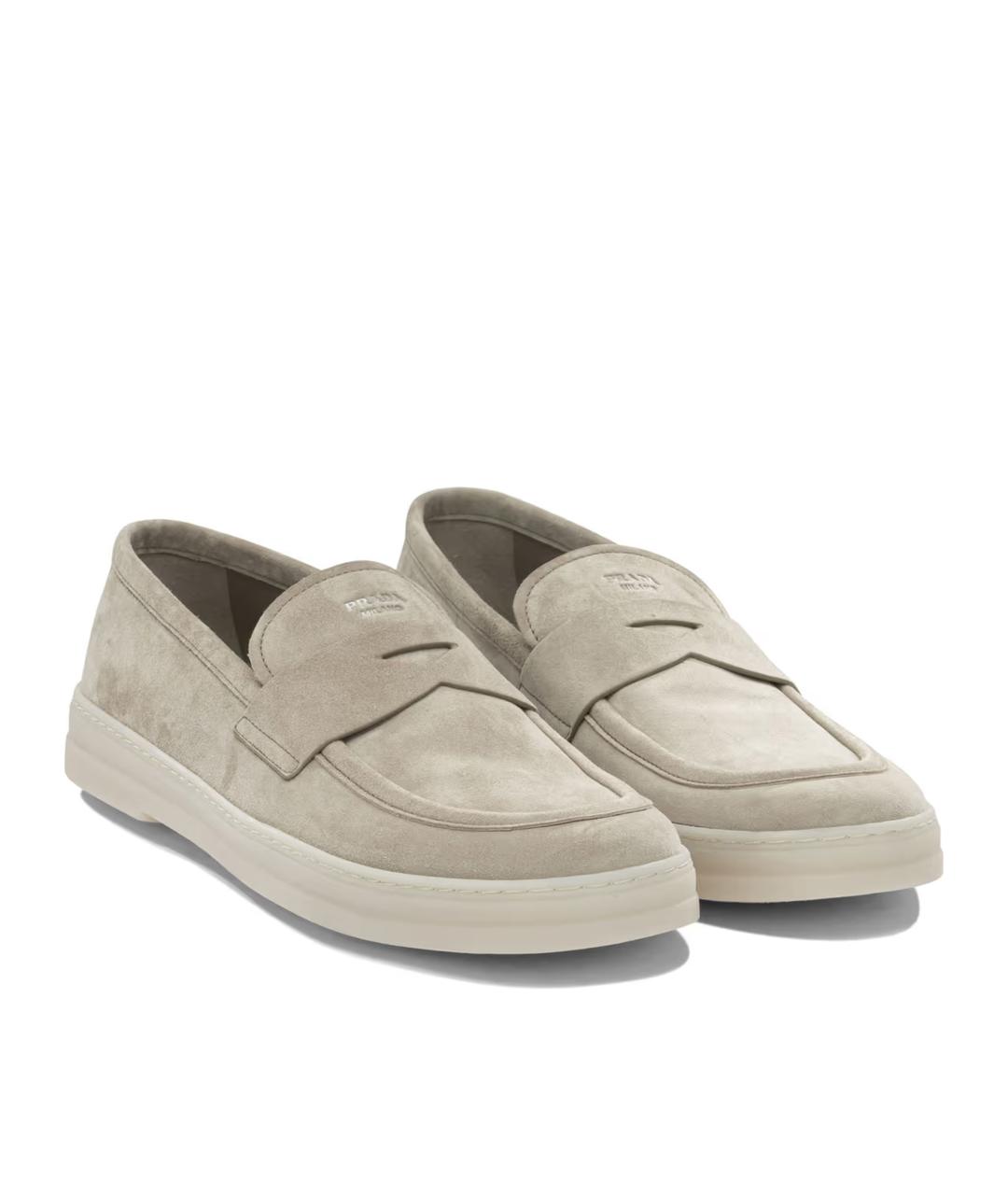 PRADA Замшевые лоферы, фото 2