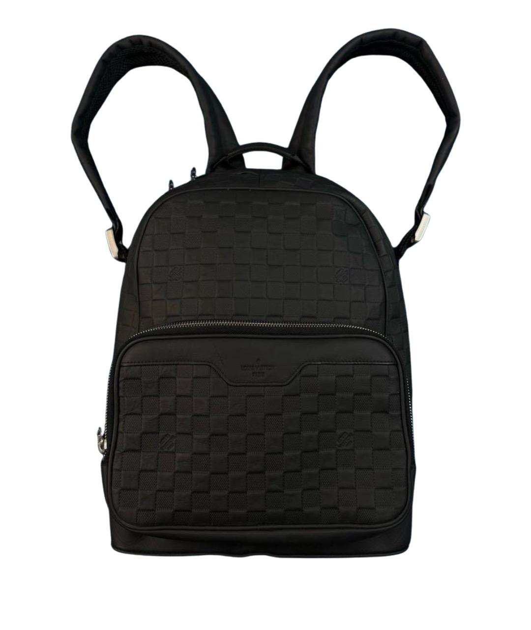 LOUIS VUITTON Черный кожаный рюкзак, фото 1