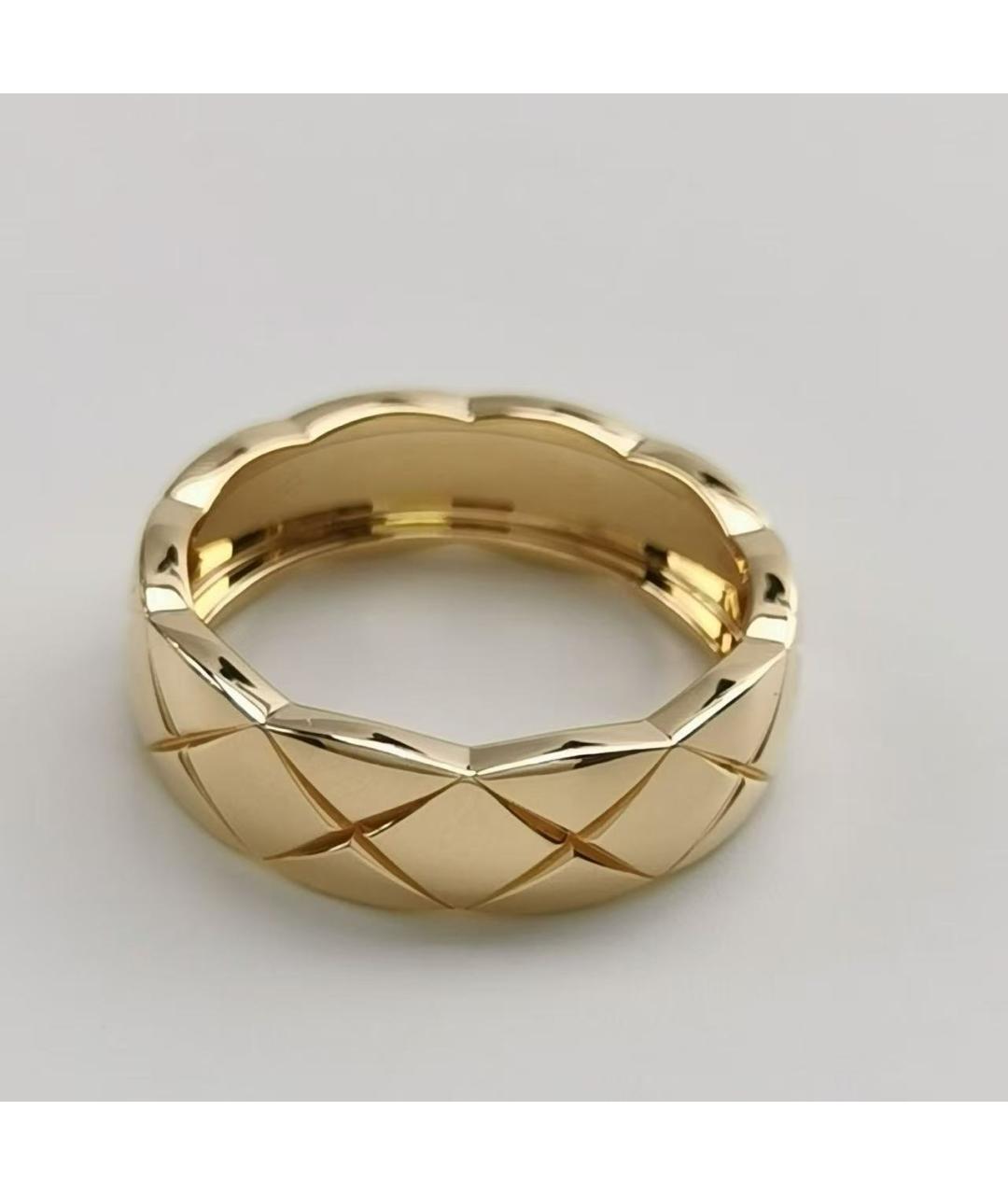 CHANEL Золотое кольцо из желтого золота, фото 2