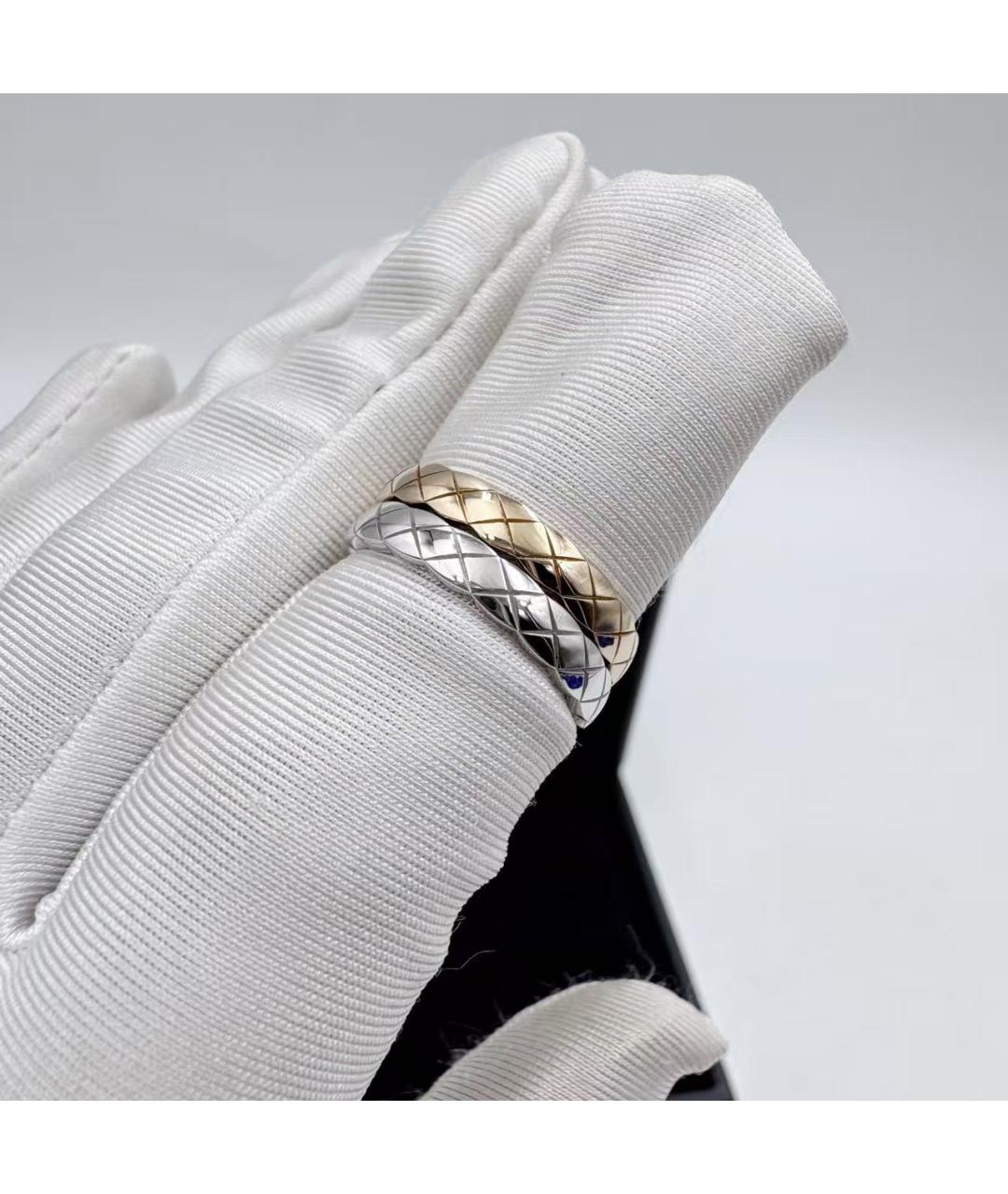 CHANEL Серебряное кольцо из белого золота, фото 4