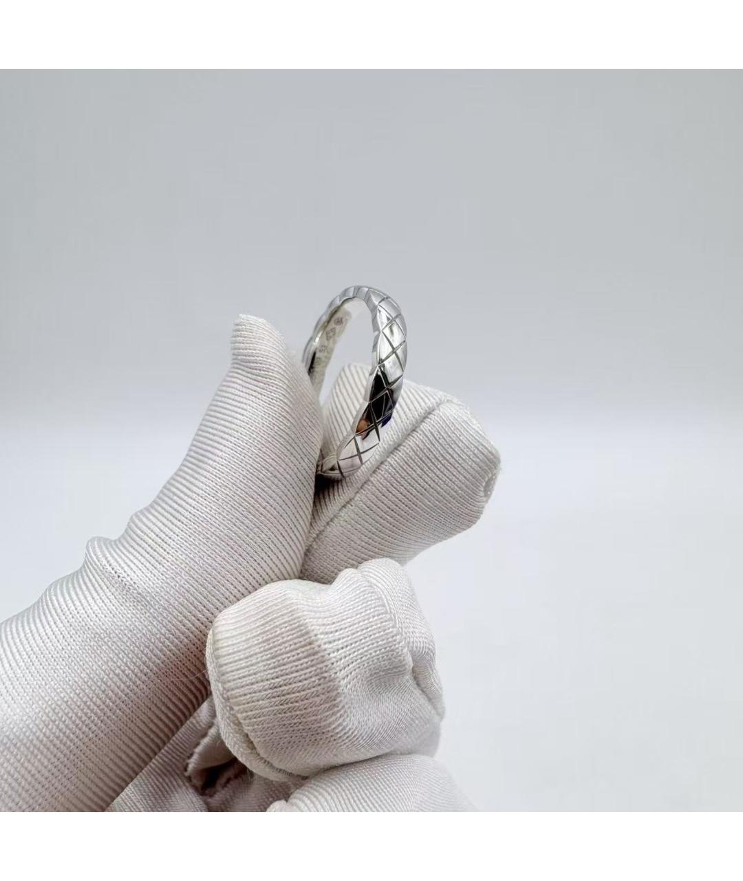 CHANEL Серебряное кольцо из белого золота, фото 2