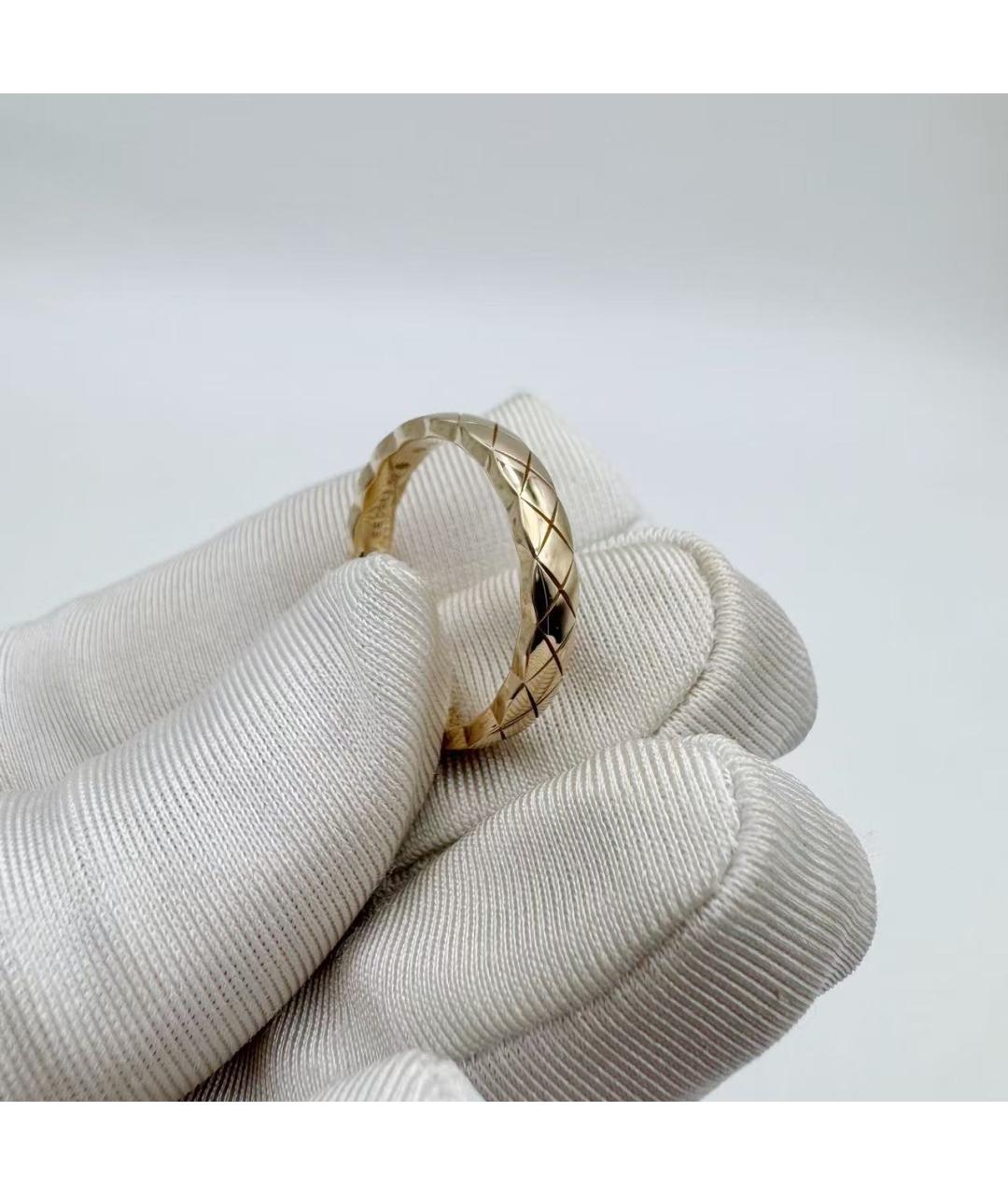 CHANEL Золотое кольцо из желтого золота, фото 4