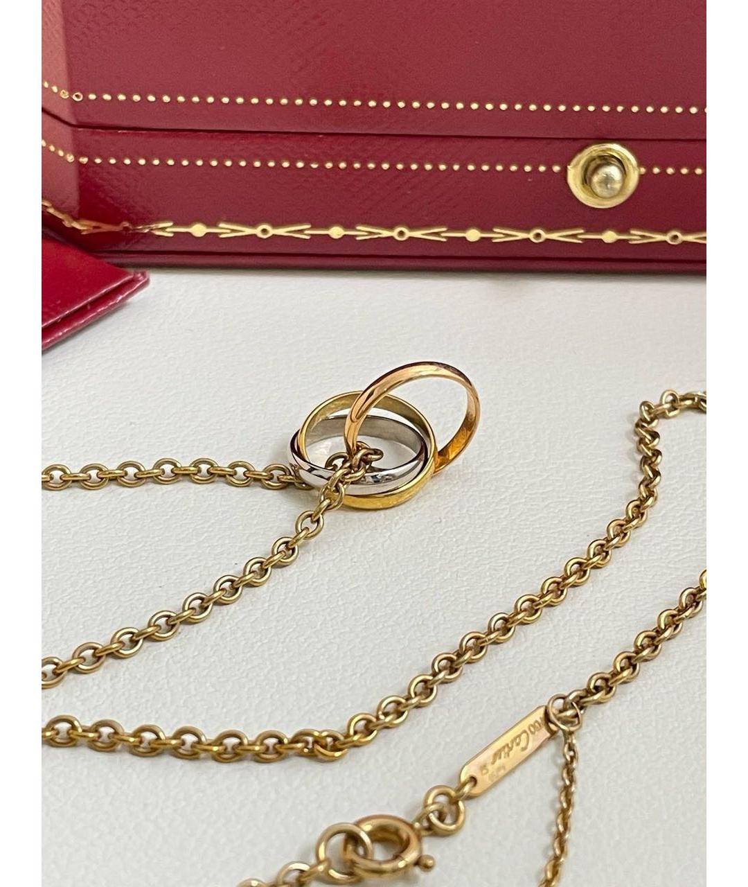 CARTIER Золотое колье из белого золота, фото 5