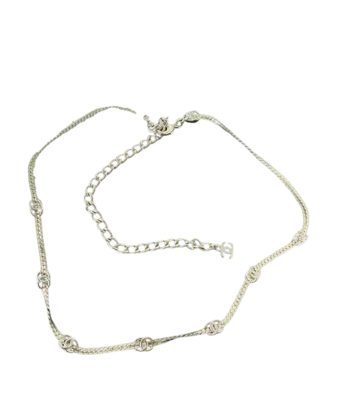 CHANEL Золотое металлическое колье, фото 1