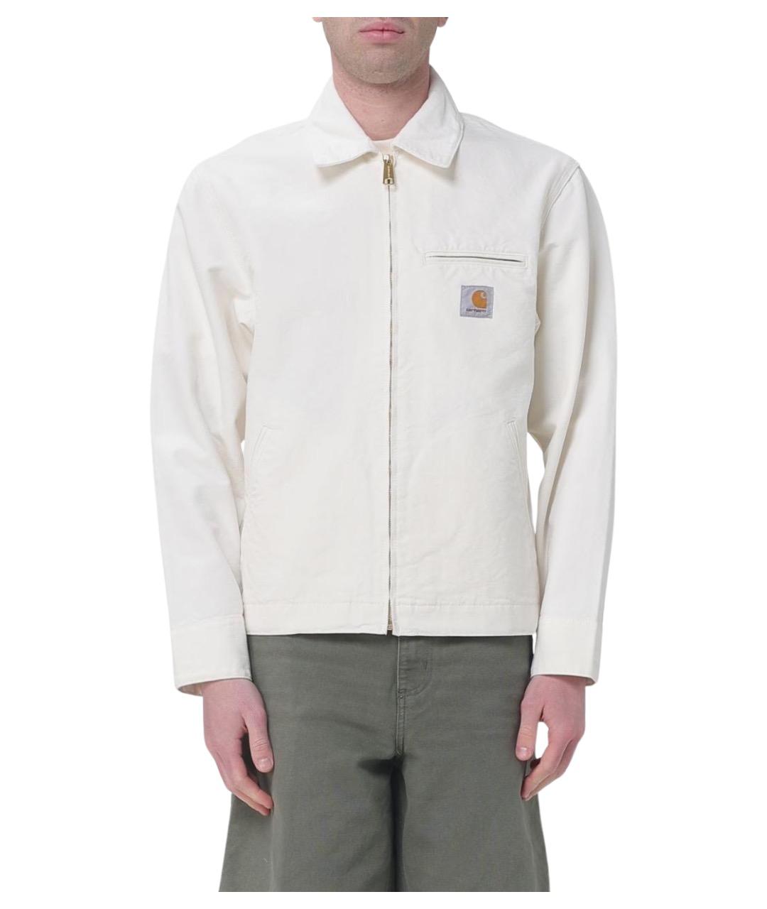 CARHARTT WIP Белая хлопковая куртка, фото 1