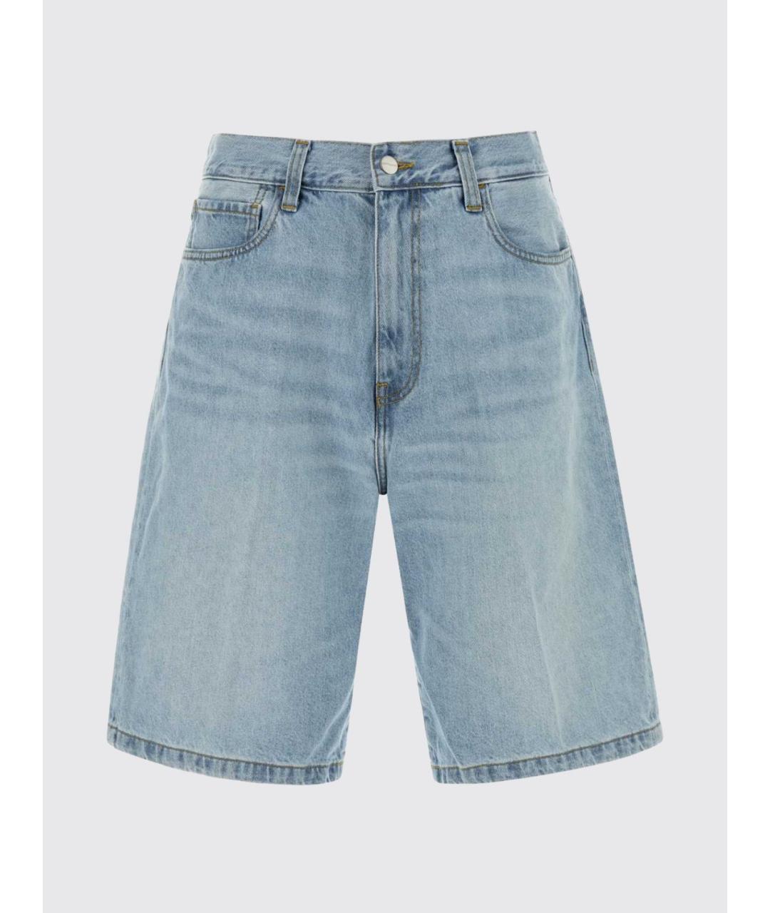 CARHARTT WIP Синие шорты, фото 2