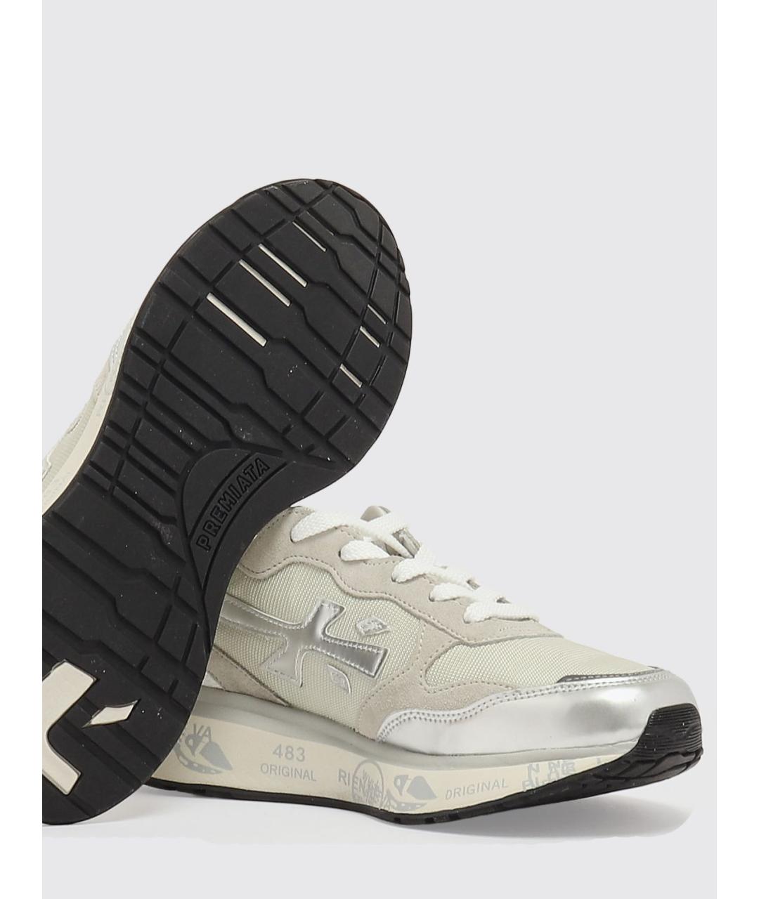 PREMIATA Серые кроссовки, фото 4