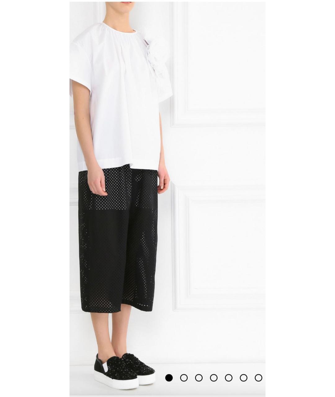 NO. 21 Черные кожаные кеды, фото 5