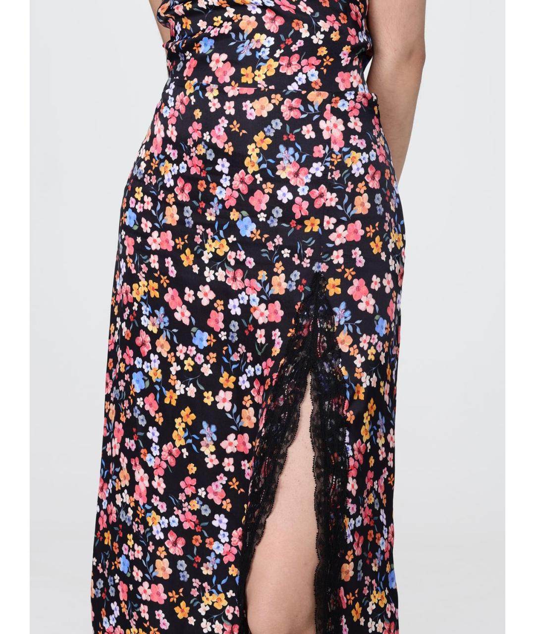 MAR DE MARGARITAS Мульти вискозная юбка миди, фото 4