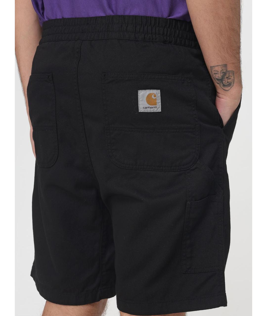 CARHARTT WIP Черные шорты, фото 3