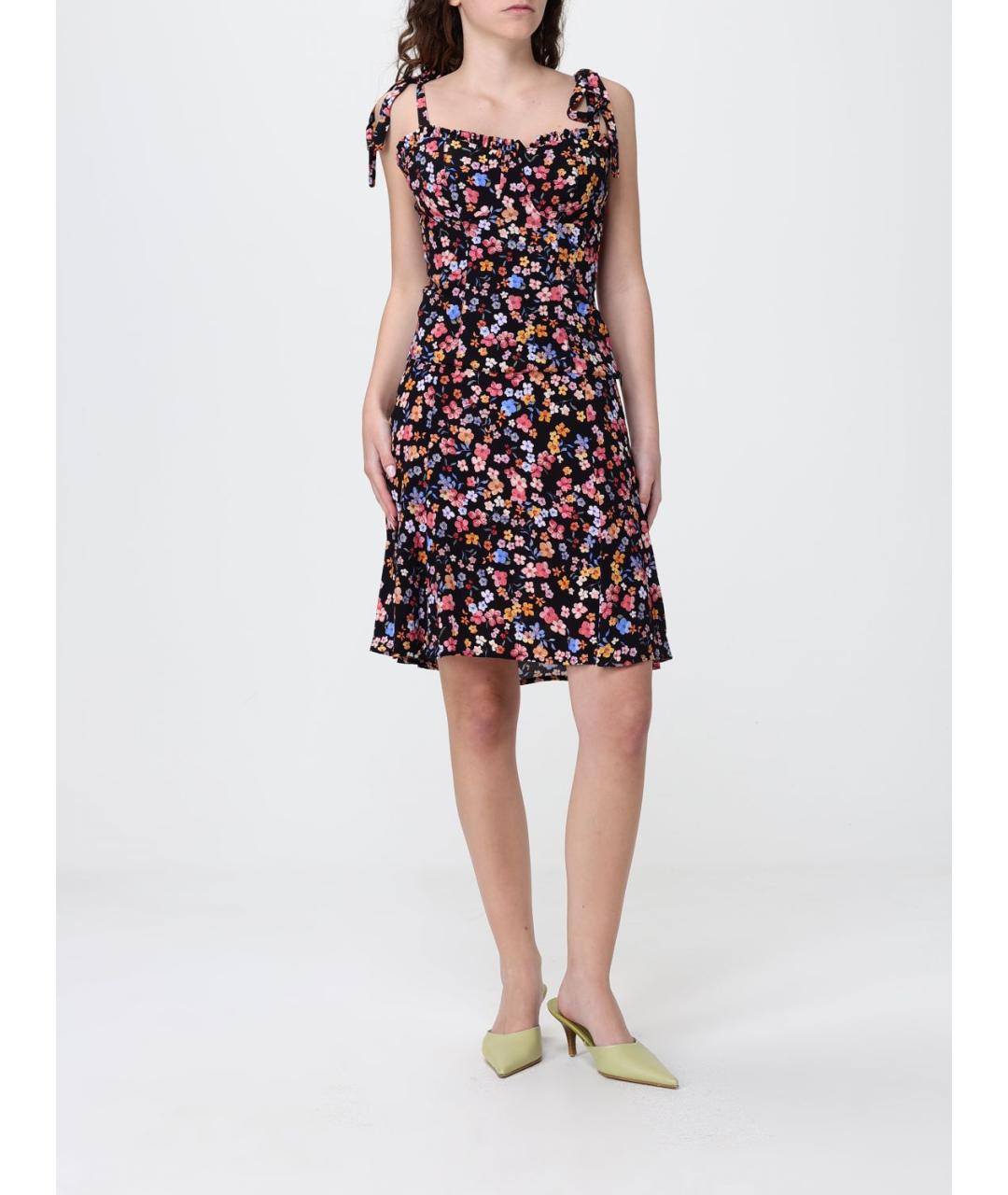 MAR DE MARGARITAS Мульти вискозная юбка мини, фото 2