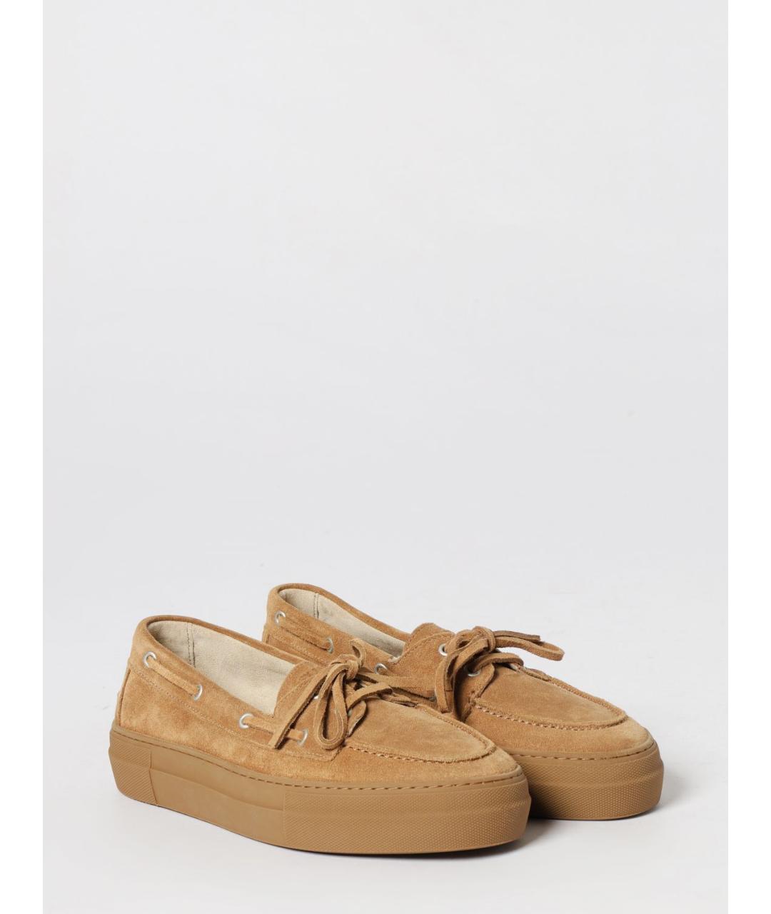 COPENHAGEN Коричневые замшевые лоферы, фото 2