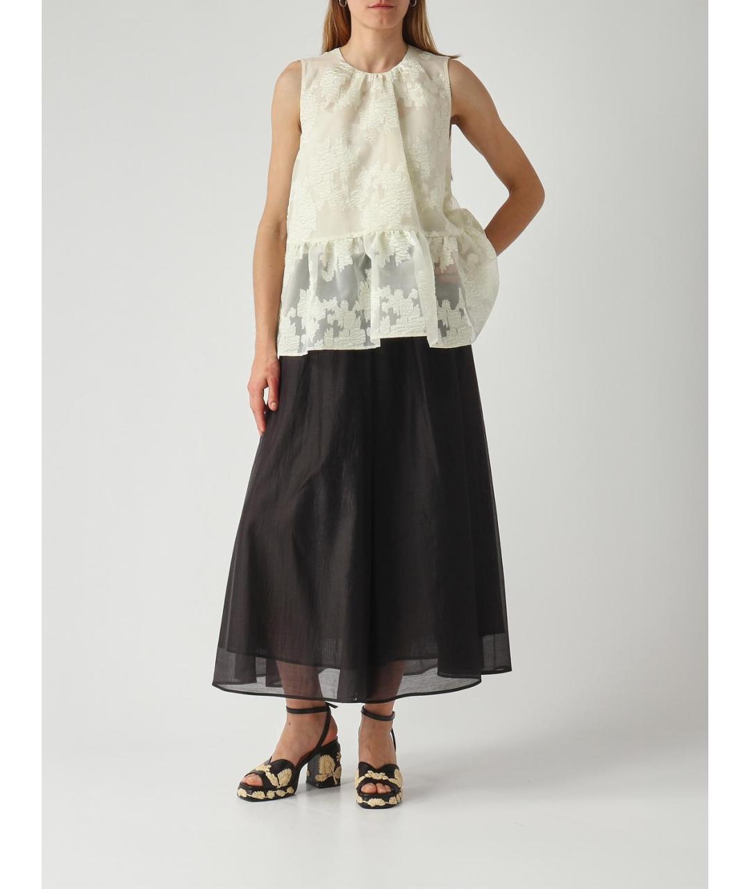 MEIMEIJ Белая полиэстеровая блузы, фото 2