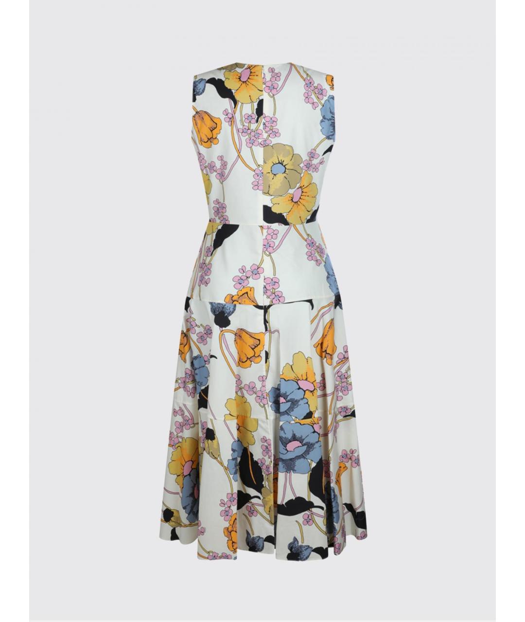 MARNI Мульти хлопковое повседневное платье, фото 3