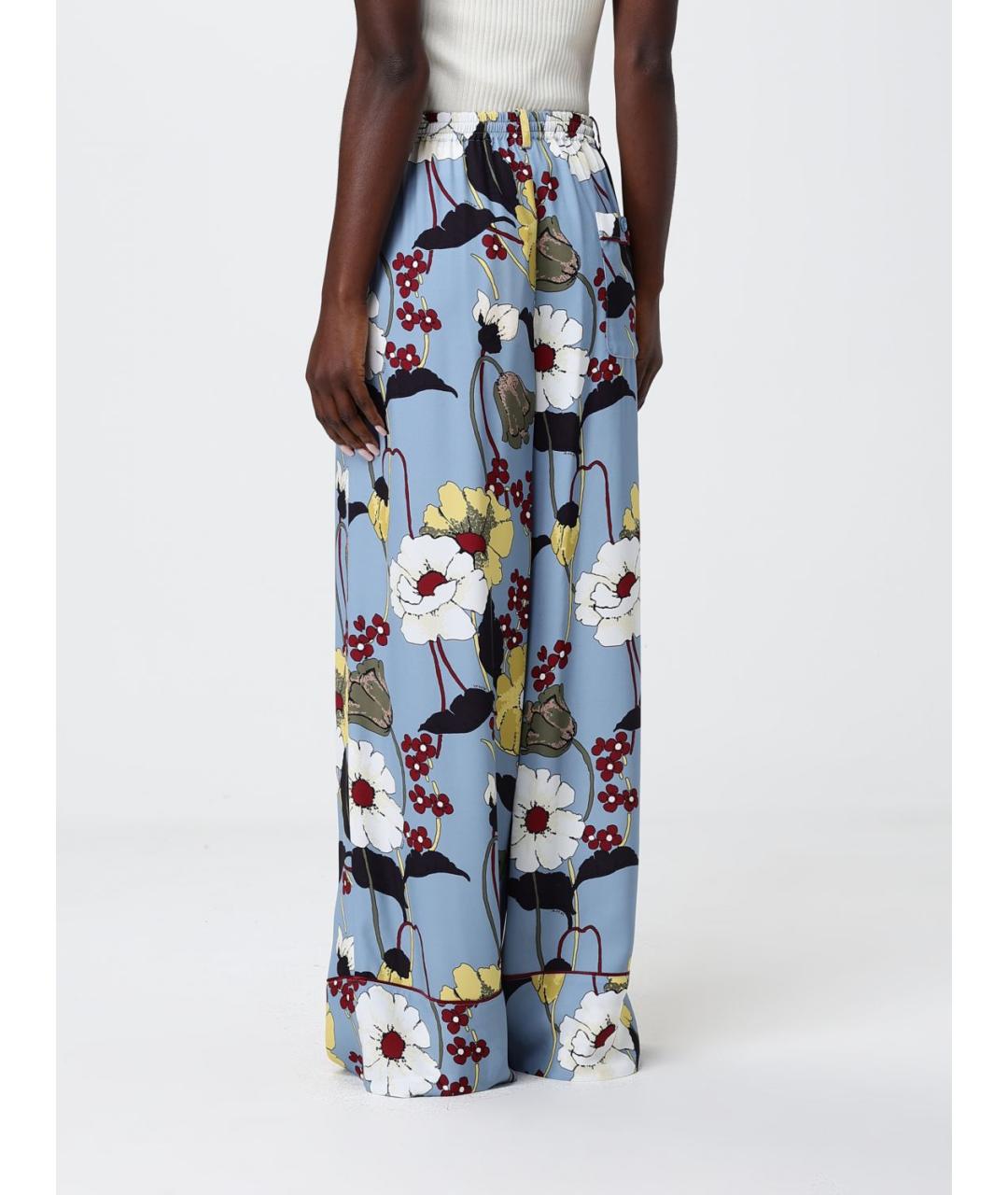 MARNI Мульти вискозные брюки широкие, фото 3