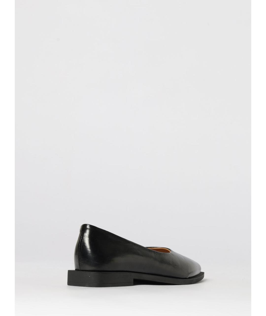 COPENHAGEN Черные кожаные балетки, фото 3