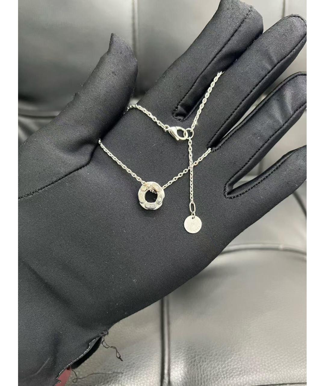 CHANEL Серебряное колье из белого золота, фото 3