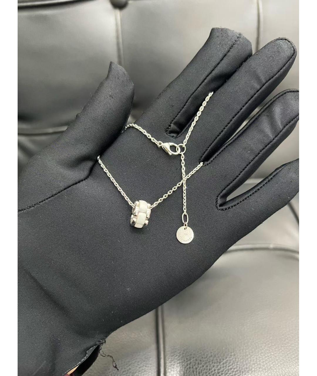 CHANEL Серебряное колье из белого золота, фото 2