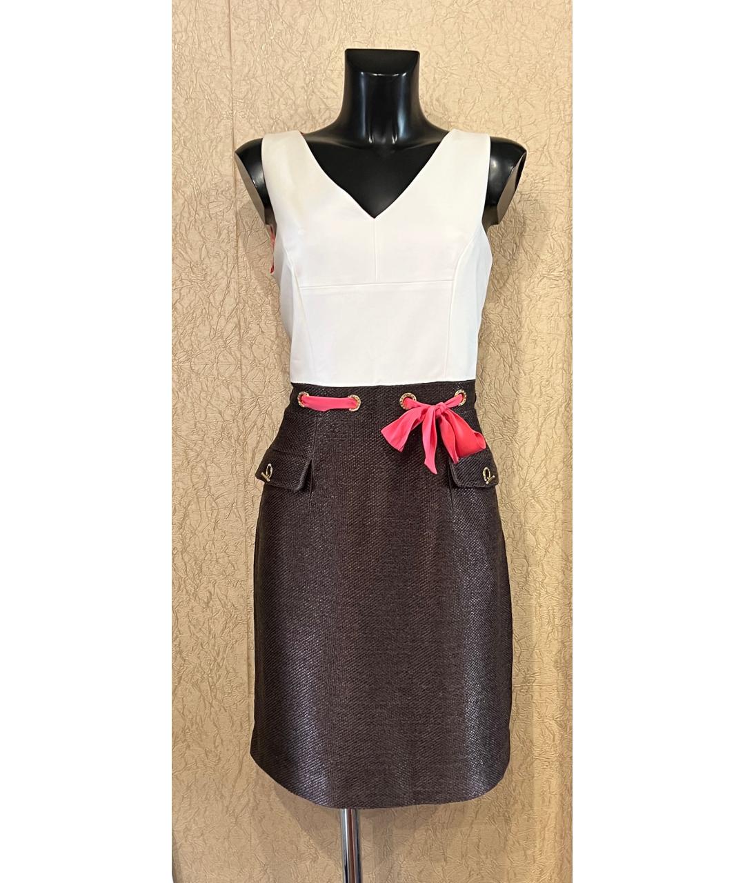 BLUMARINE Мульти вискозное повседневное платье, фото 7