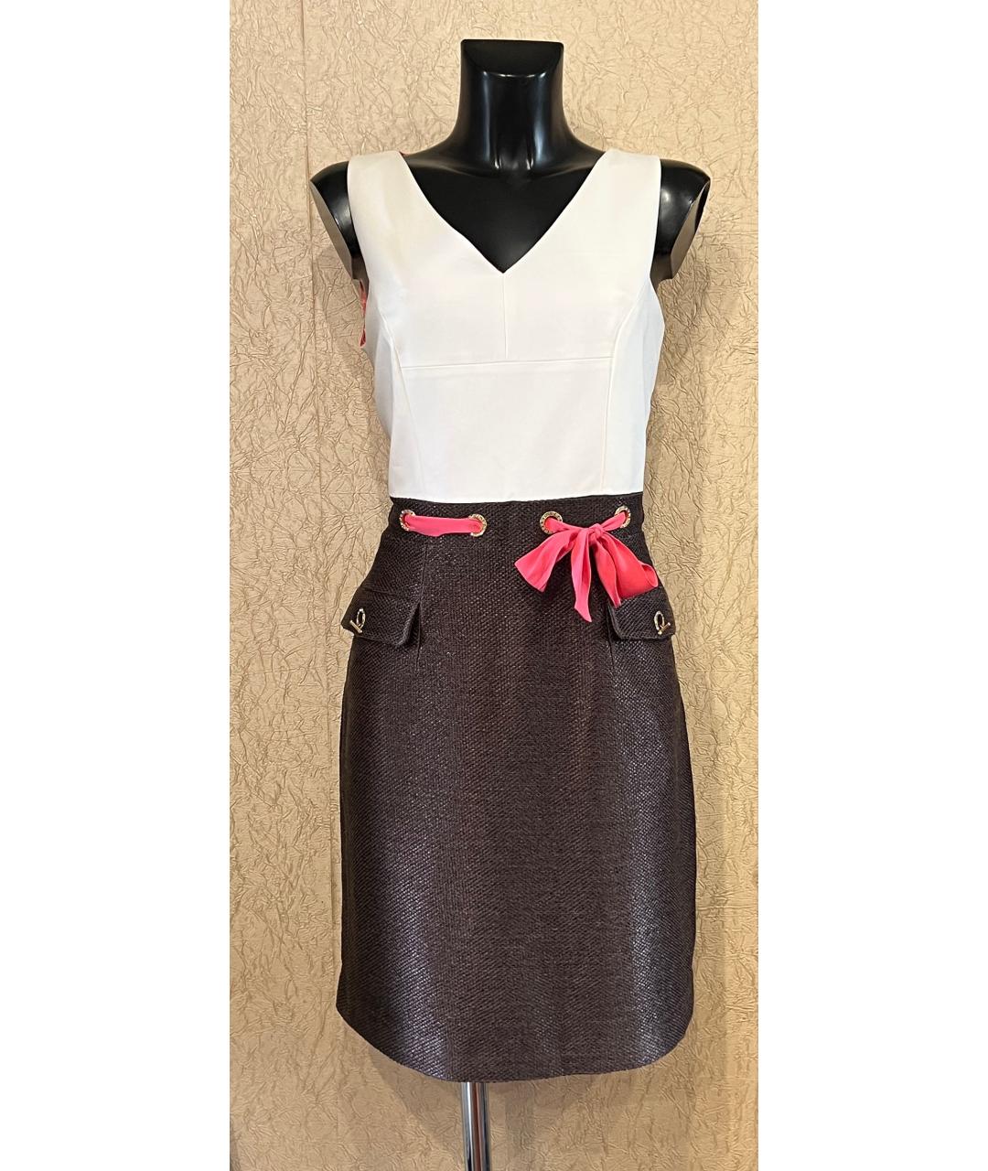 BLUMARINE Мульти вискозное повседневное платье, фото 4