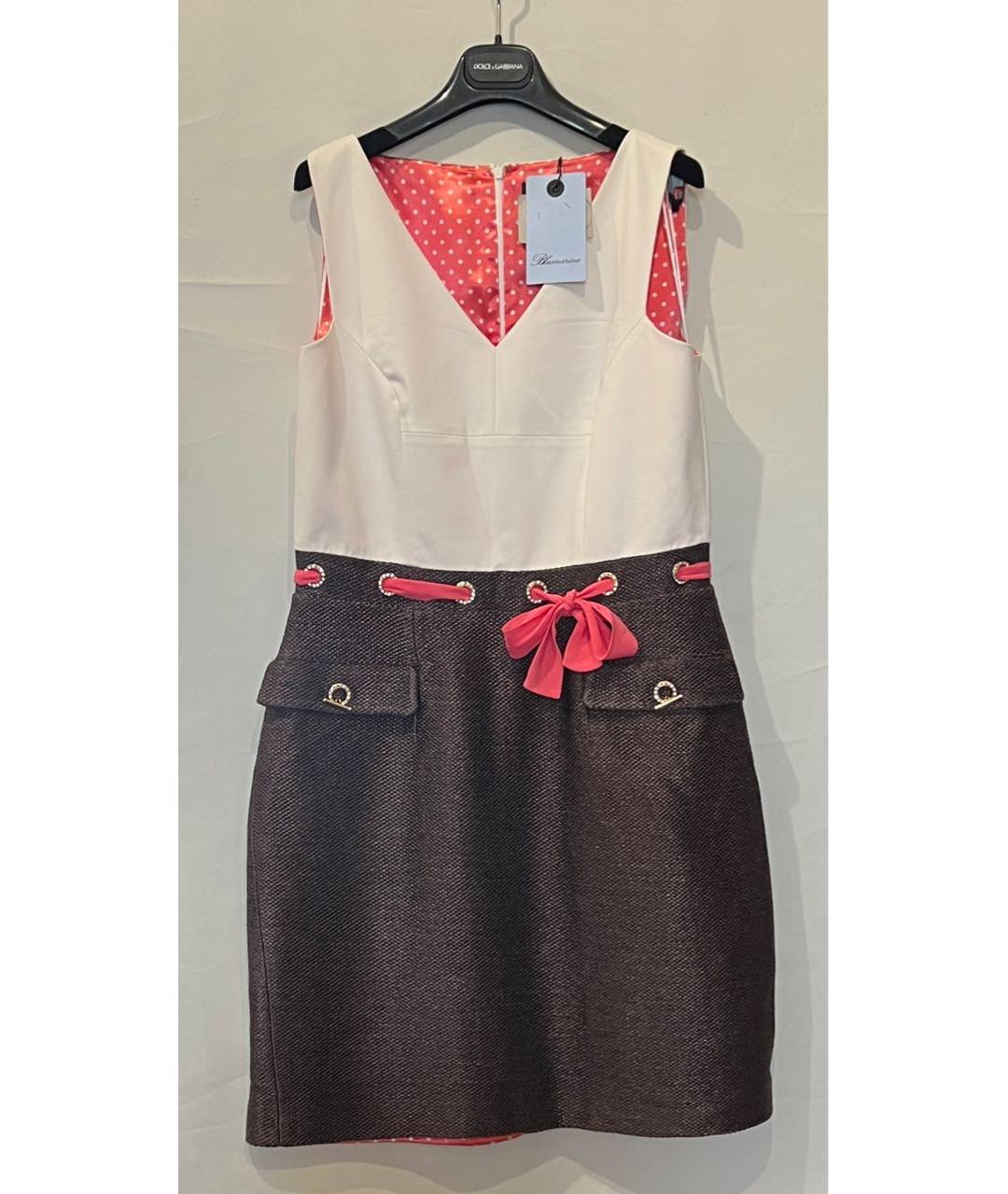 BLUMARINE Мульти вискозное повседневное платье, фото 2