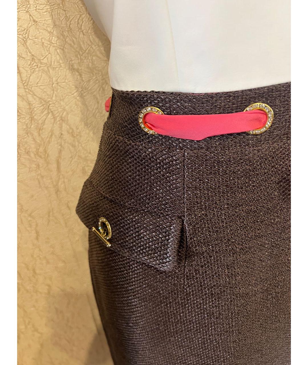 BLUMARINE Мульти вискозное повседневное платье, фото 5