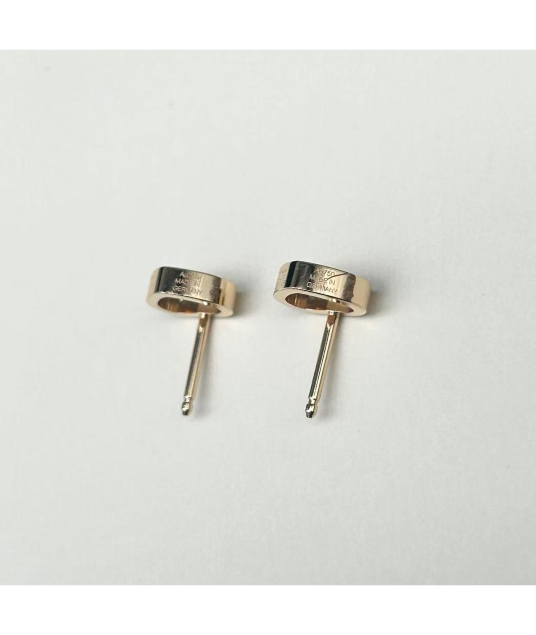 CHOPARD Золотые серьги из желтого золота, фото 4