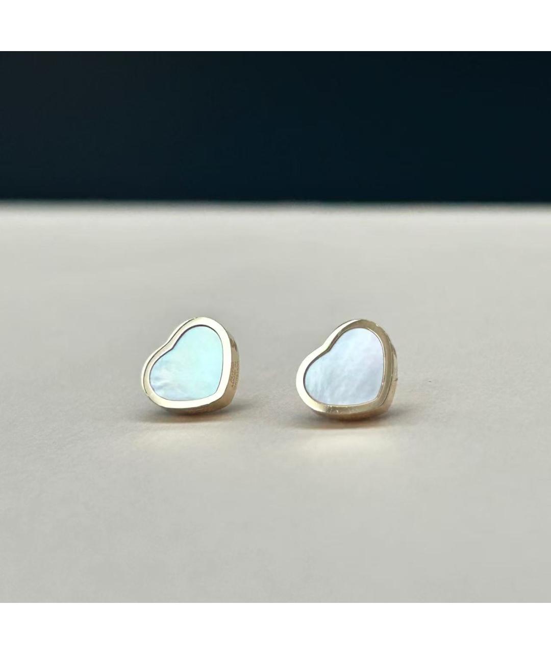 CHOPARD Золотые серьги из желтого золота, фото 2