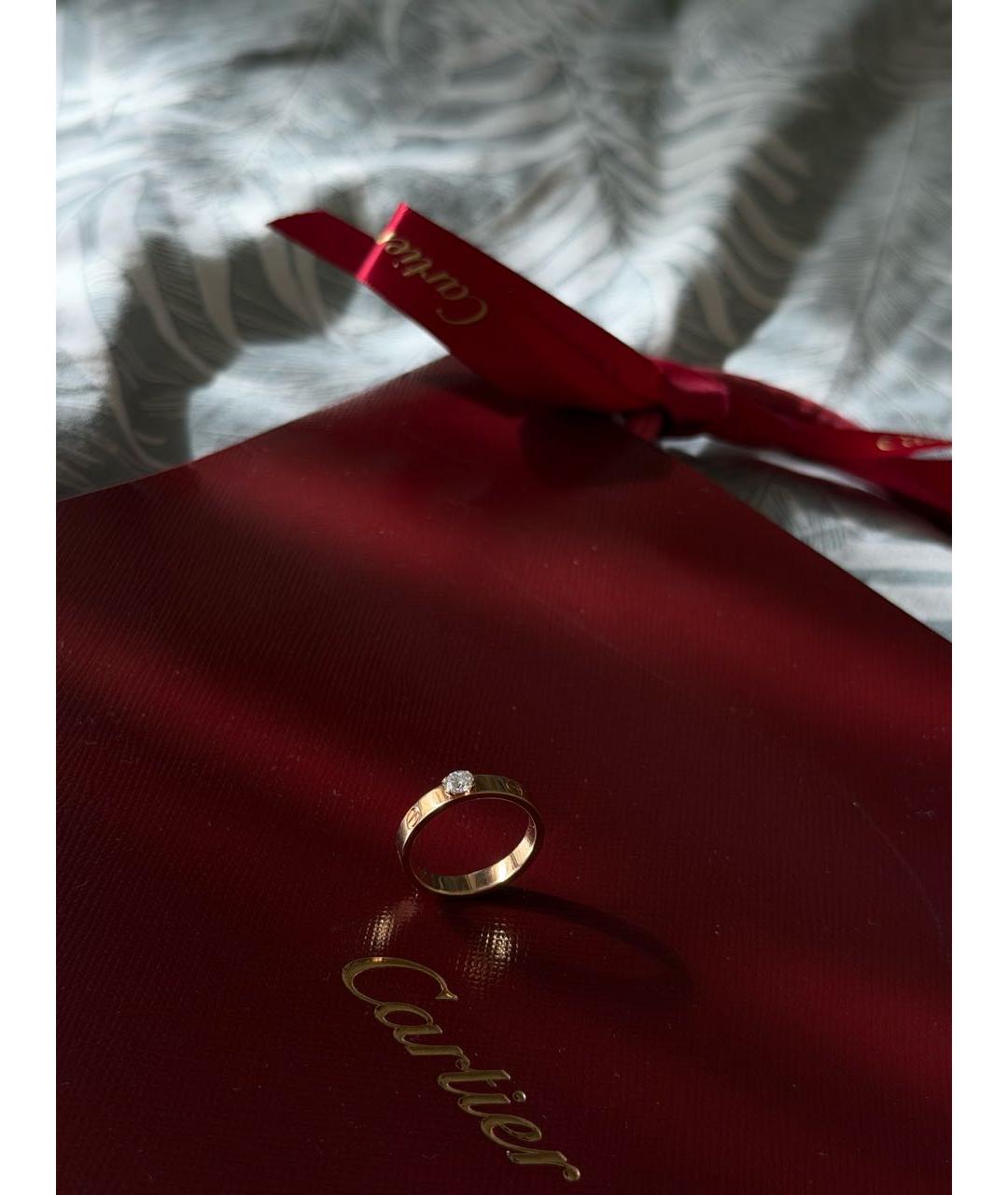 CARTIER Золотое кольцо из розового золота, фото 7