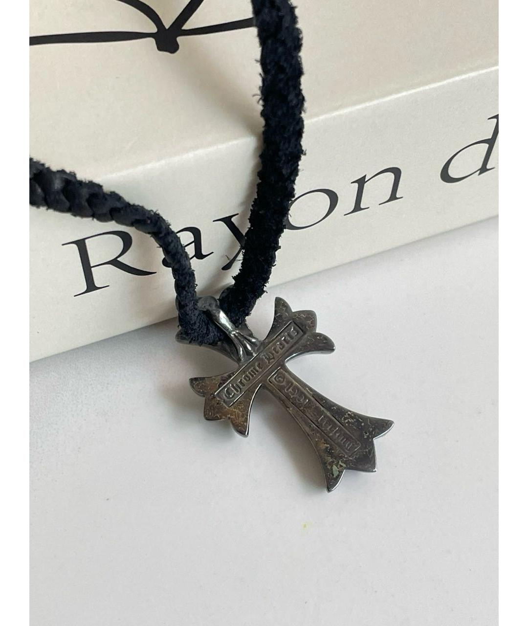 CHROME HEARTS Серебряное серебряное колье, фото 3