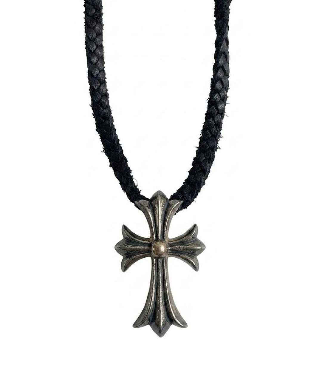 CHROME HEARTS Серебряное серебряное колье, фото 1