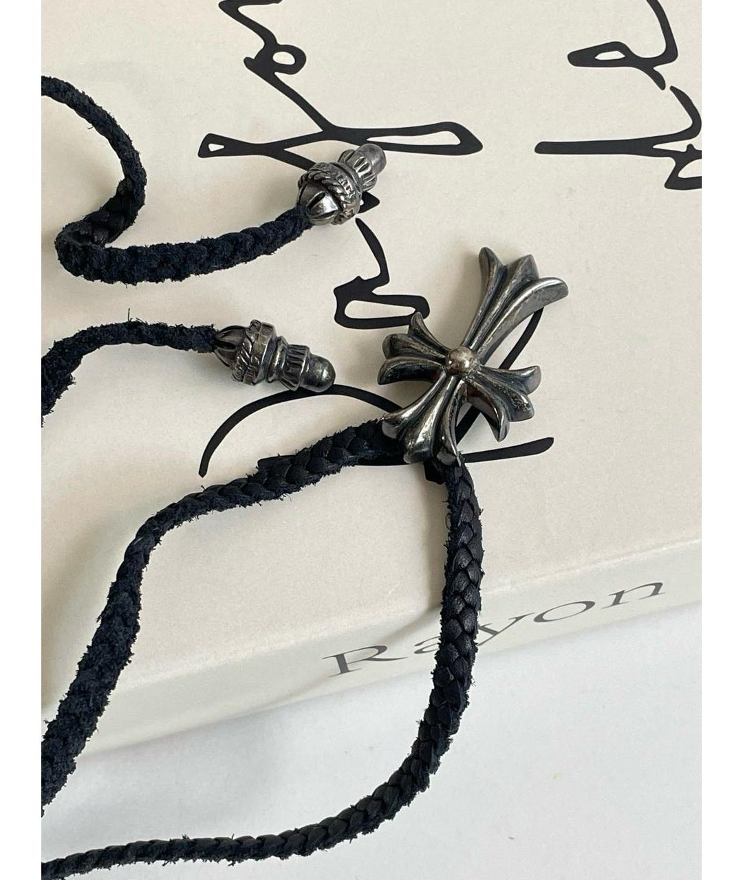 CHROME HEARTS Серебряное серебряное колье, фото 2