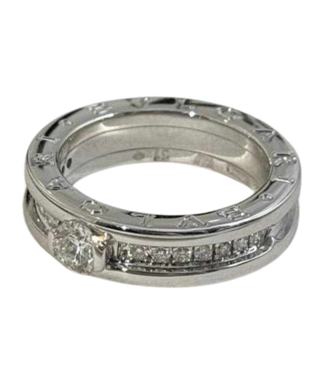 BVLGARI Серебряное кольцо из белого золота, фото 1