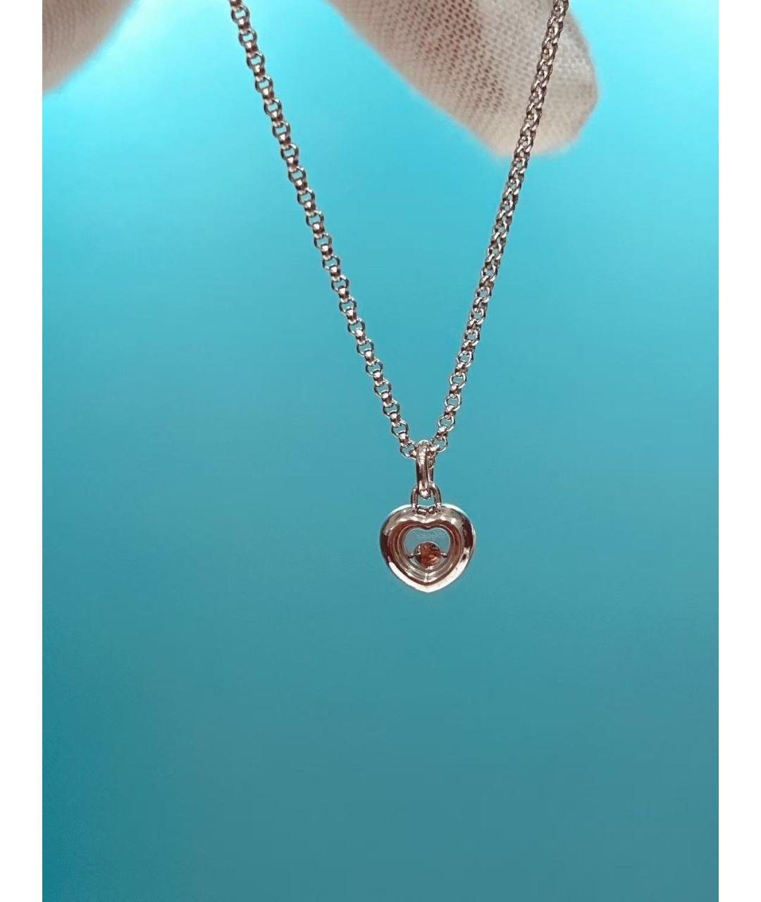 CHOPARD Серебряное колье из белого золота, фото 7