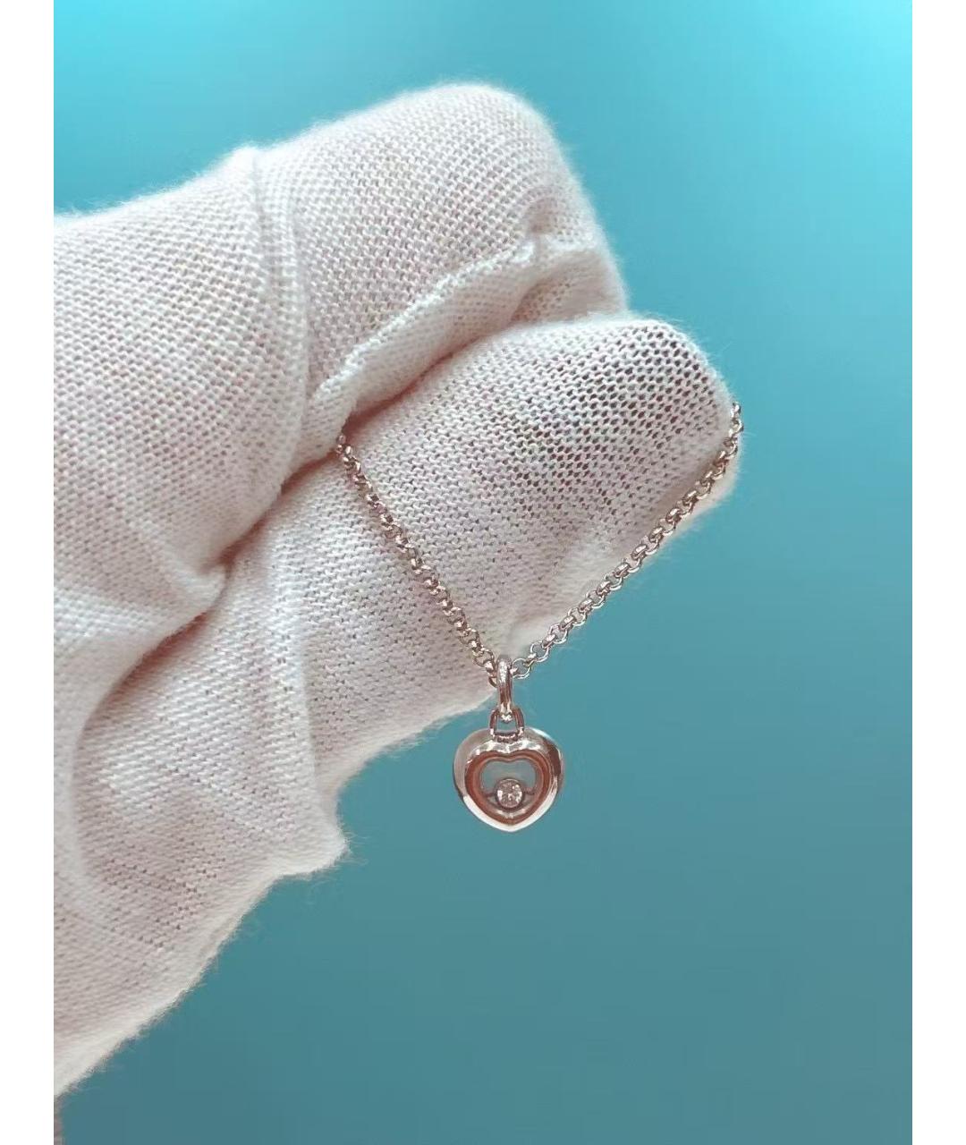 CHOPARD Серебряное колье из белого золота, фото 6