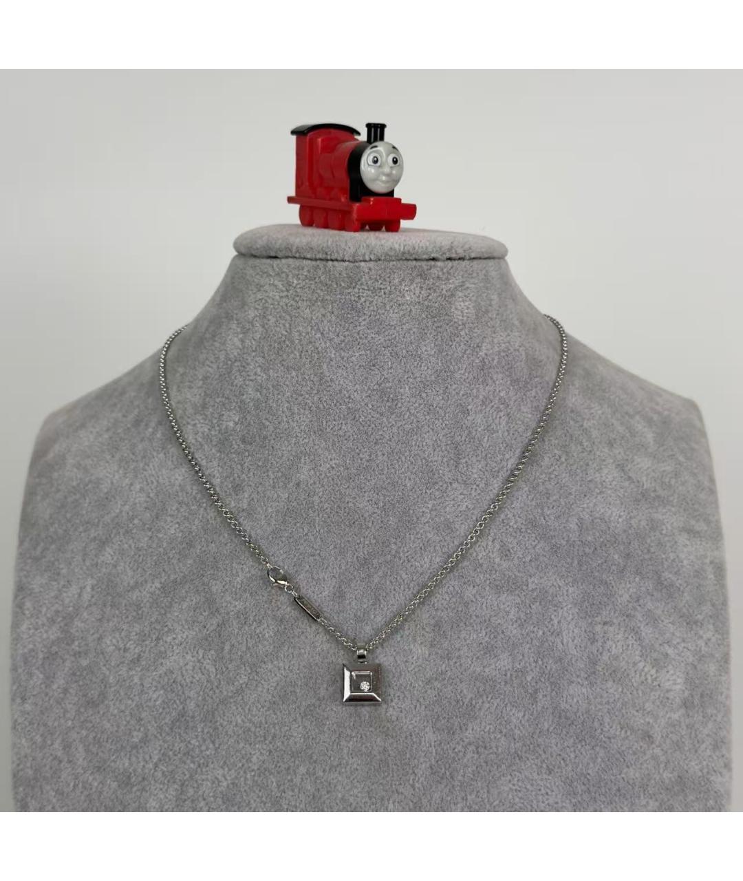 CHOPARD Серебряное колье из белого золота, фото 2