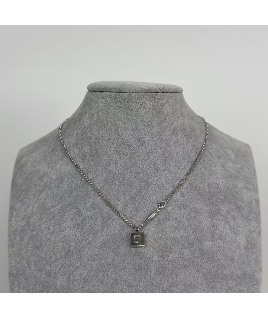 CHOPARD Серебряное колье из белого золота, фото 4