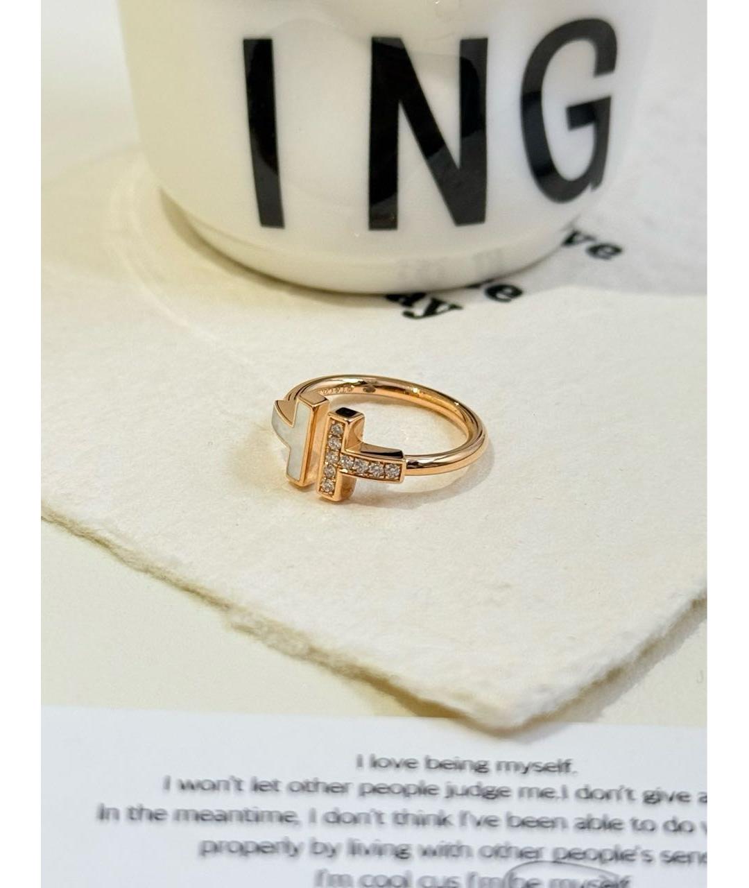 TIFFANY&CO Золотое кольцо из розового золота, фото 3